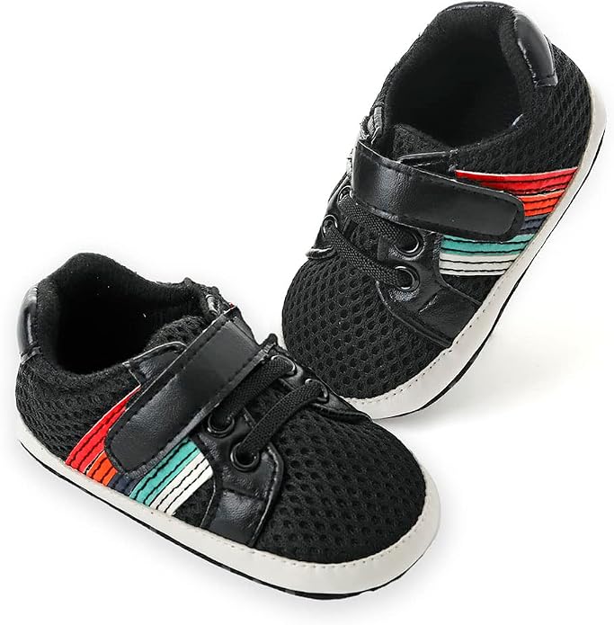 Clowora Baby Boys Girls Shoes Non-Slip Rubber Sole Sneakers Infant First - Image 3