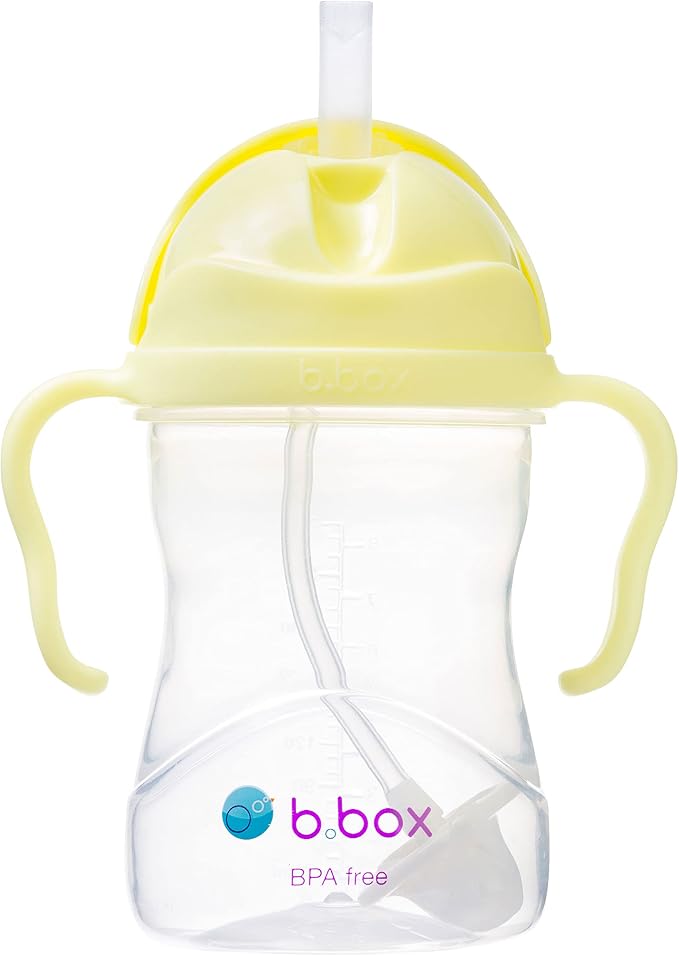 b.box Sippy Cup with Weighted Straw. Drink from any Angle, Leak Proof, Spill by bbox