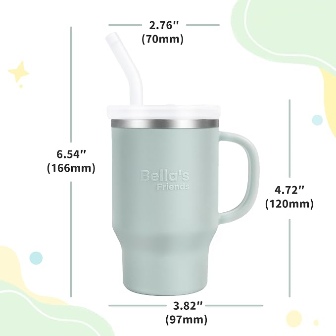 Bella's Friends Handy Mini Tumbler – Adorable 9 oz Sippy Cup - Image 3