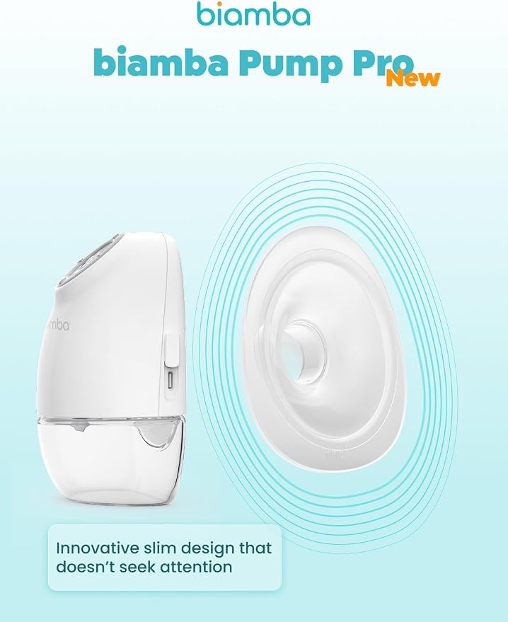 Pump Pro Portable Breast Pump Hands Free - 180mL Capacity Wearable - Image 2
