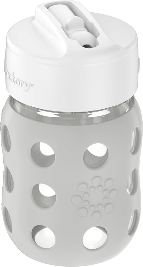 Lifefactory 8-Ounce Wide Neck Glass Baby Bottle - Image 3