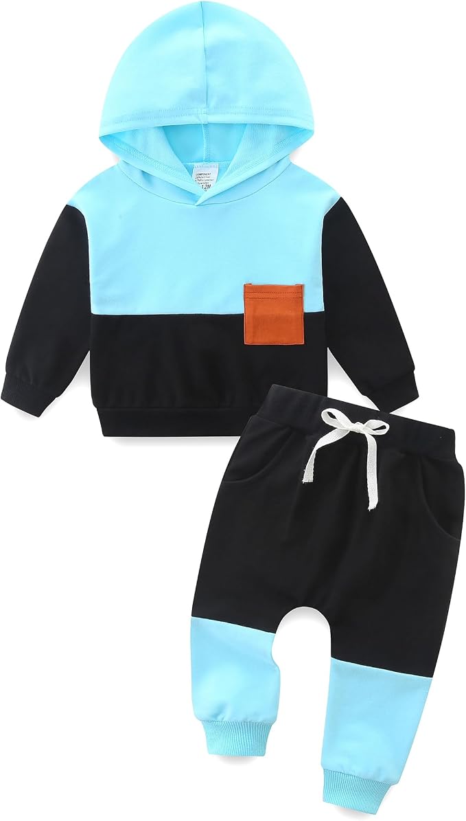 Baby Boy Outfits Short Long Sleeve Pants Clothes Set Spring Summer Hooded by BabymineStartFromTheHeart
