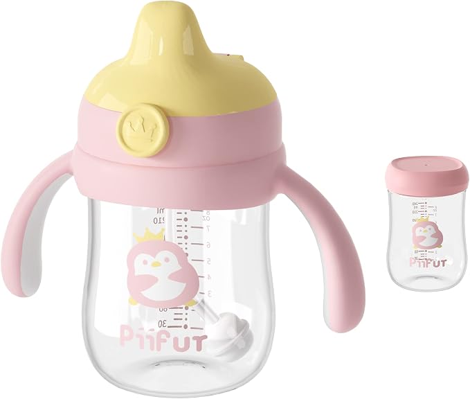 Piifur Tritan Sippy Cup with Storage Lid by Piifur
