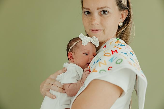 Copper Pearl Baby Burp Cloth Large 21''x10'' Size Premium Absorbent Triple - Image 7