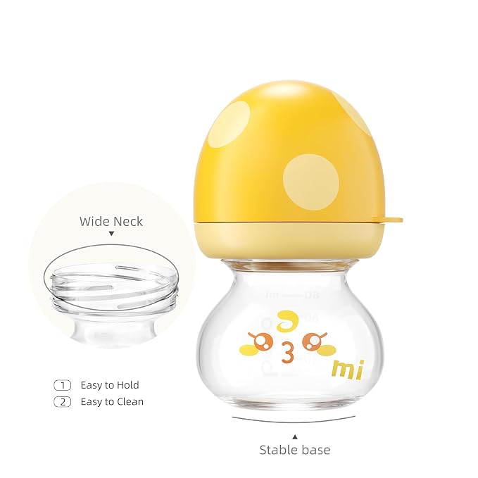 YOHKOH Newborn Glass Baby Bottles - Image 3