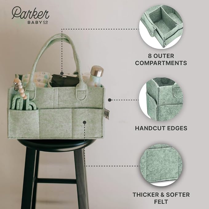 Parker Baby Diaper Caddy - Image 4