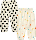 MYGBCPJS Baby Boys Girls Cotton Linen Trousers Kids Casual Ankle Pants Loose by MYGBCPJS