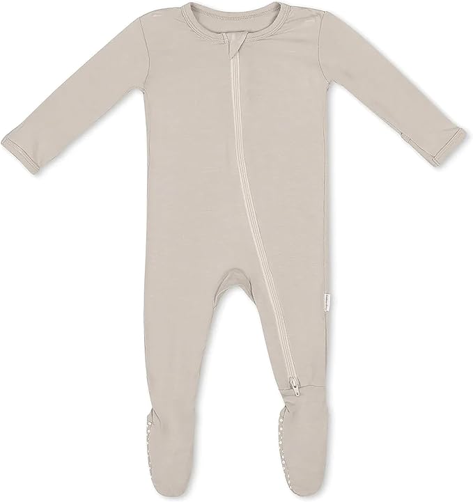 Bamboo Little Soft Baby Footie Pajamas, Baby Clothes, Newborn Sleepers by BambooLittle
