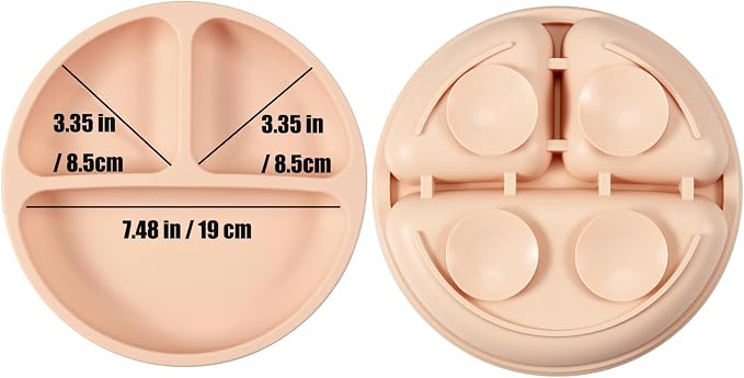 PandaEar 3 Pack Toddler Plates - Image 4