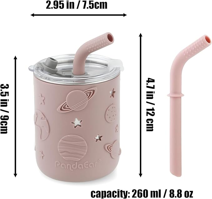 PandaEar 6-in-1 Stainless Steel Baby Feeding Set | Divided Suction Plate - Image 7