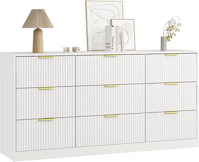 9 Drawer Dresser for Bedroom - Image 10