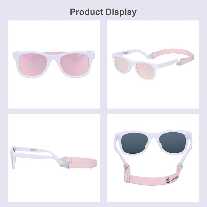 COCOSAND Flexible Baby Sunglasses - Image 6