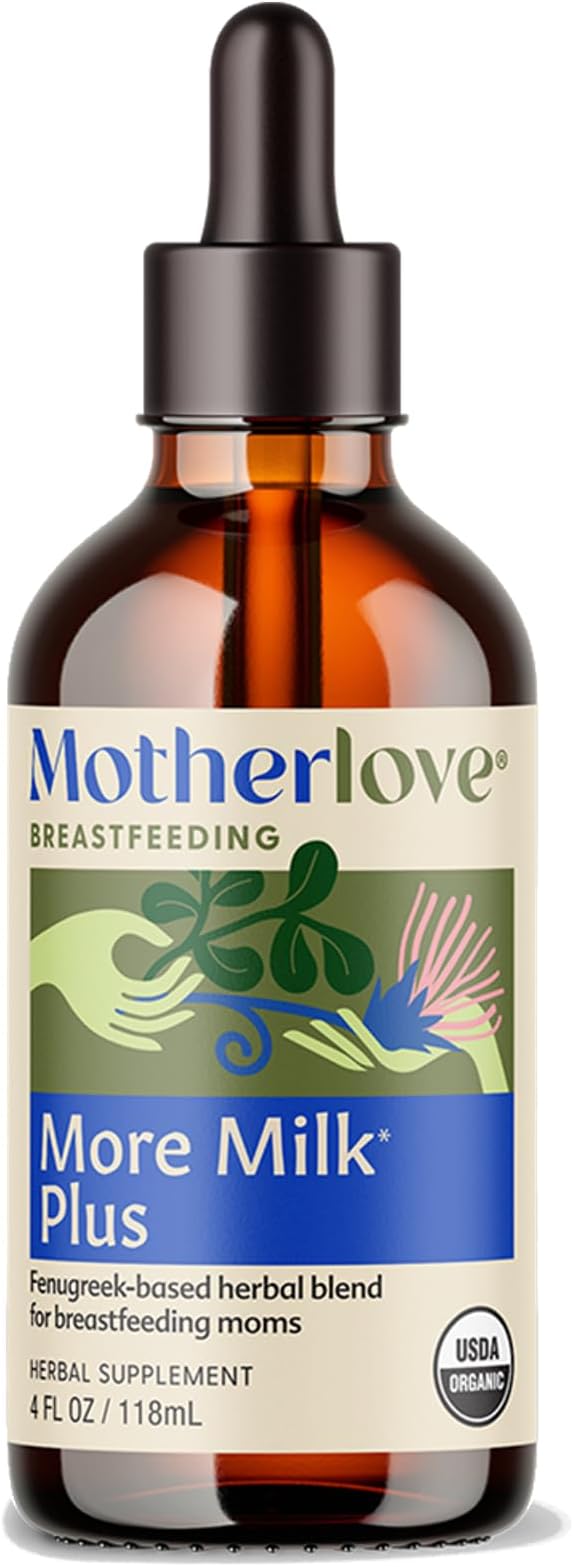 Motherlove More Milk Plus Tincture Fenugreek-Based Lactation Supplement to by Motherlove