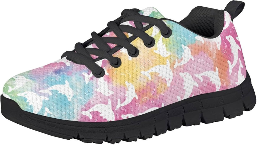 MARSVOVO First Shoes for Walking Boy Girl Athletic Lightweight Flexible Lace-up - Image 2