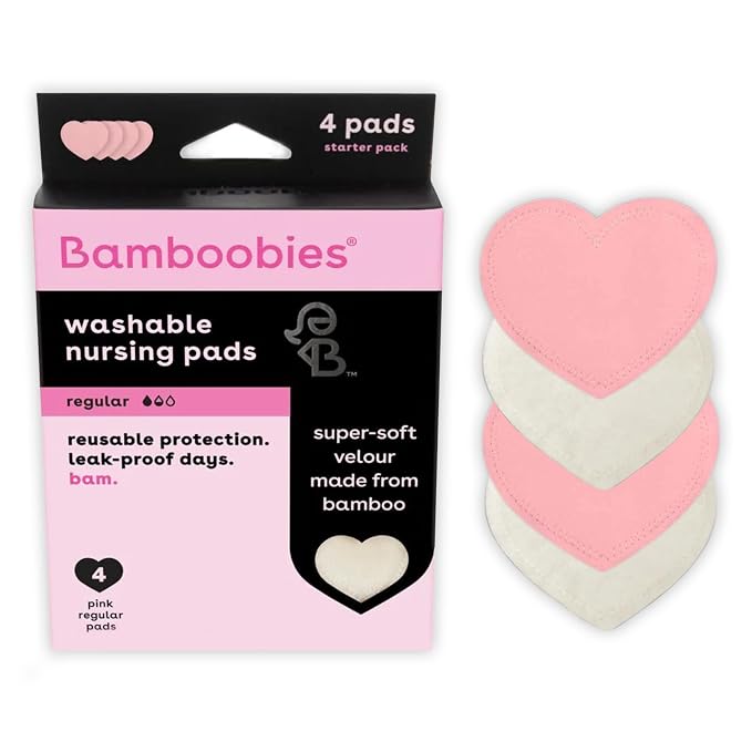 Bamboobies Nursing Pads, Reusable and Washable by Bamboobies