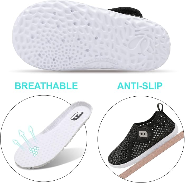JOINFREE Baby Toddler Water Shoes Boys Girls Sandals Barefoot Kids Breathable - Image 4