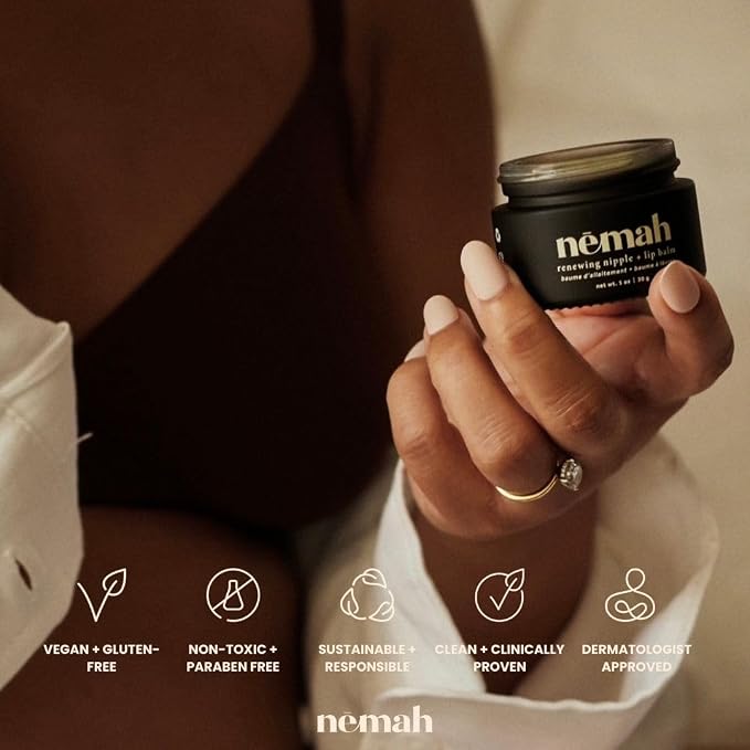 Nemah - Organic Nipple Balm, Nipple Cream Safe - Image 6