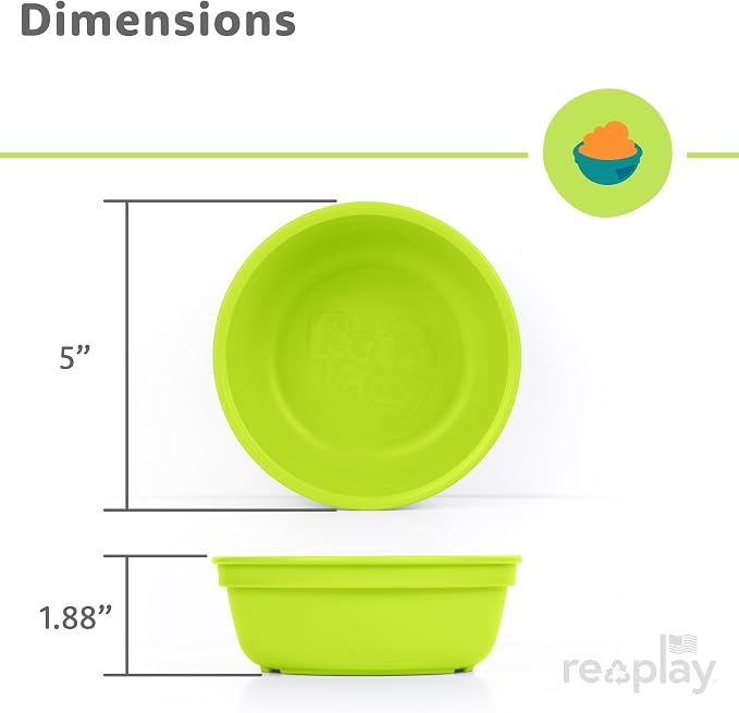 Re-Play 12 oz. Toddler Bowls Set of 4 - Image 9