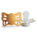 FRIGG Butterfly Anatomical SilkySoft Silicone Baby Pacifier | Made in Denmark | by mushie