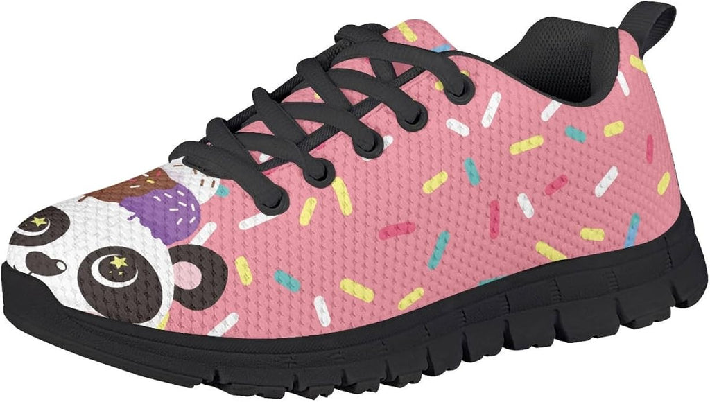 MARSVOVO First Shoes for Walking Boy Girl Athletic Lightweight Flexible Lace-up - Image 2