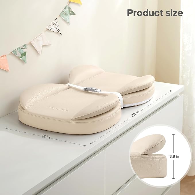 Mamatepe Leather Baby Changing Pad - Image 3