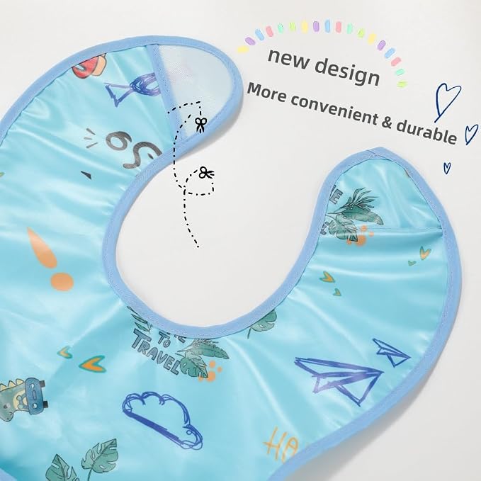 Baby bibs Waterproof Toddler bib - Image 3