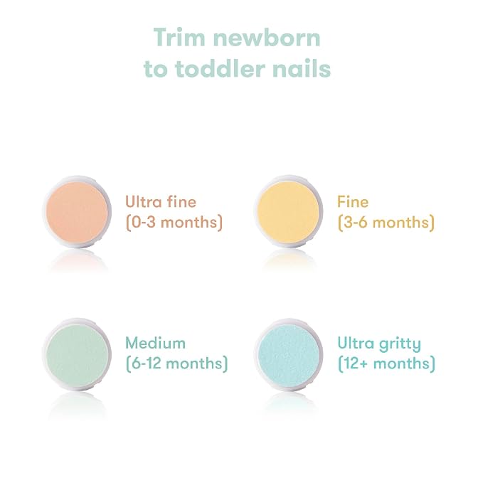 Frida Baby Electric Nail Buffer | Safe + Easy Baby Nail File, Baby Nail - Image 5