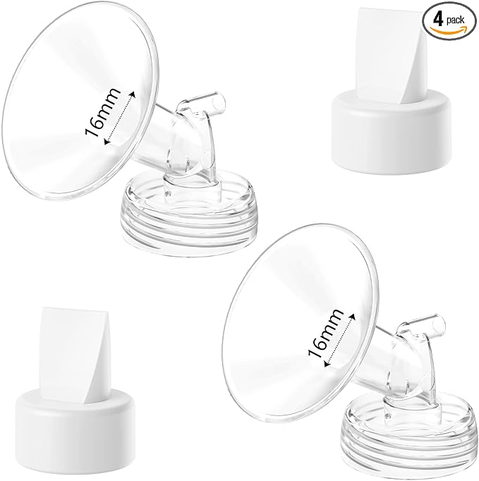 4pack Breast Pump Parts, for Spectra S2 S1 9 Plus Parts, Replace to Spectra by Unknown