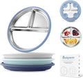 Stainless Steel Toddler Plate by Bakpoco