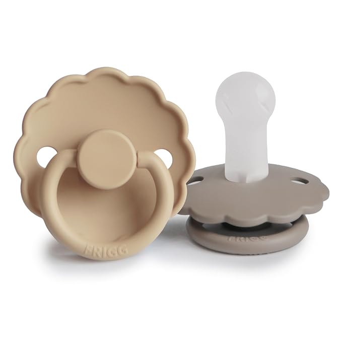 FRIGG Daisy SilkySoft Silicone Baby Pacifier | Made in Denmark | BPA-Free by mushie