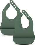 Lalo The Bib - Waterproof, Non-Toxic Silicone Baby Bib by Lalo