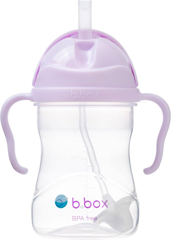 b.box Sippy Cup with Weighted Straw. Drink from any Angle, Leak Proof, Spill by bbox