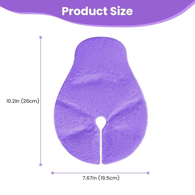 2 Larger Breast Ice Packs with Soft Covers and 6 Breast Pads - Image 7