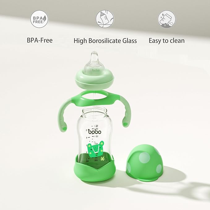 YOHKOH Natural Glass Baby Bottle - Image 3