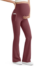 G4Free BareFeel Maternity Flare Leggings by G4Free