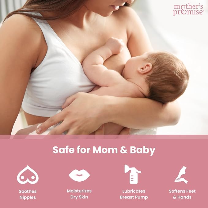 Organic Nipple Butter for Breastfeeding Mothers | Lanolin Free Nipple Cream - Image 4
