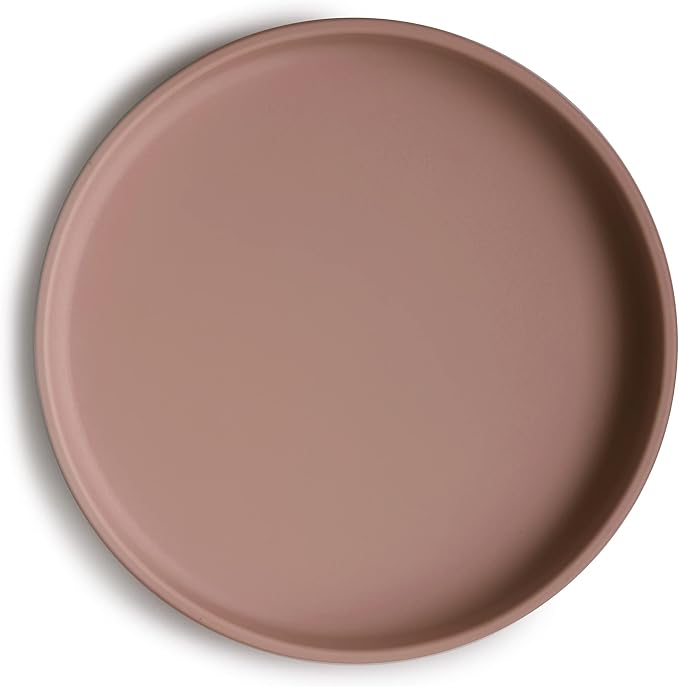 mushie Classic Silicone Suction Plate | BPA-Free Non-Slip Design by mushie