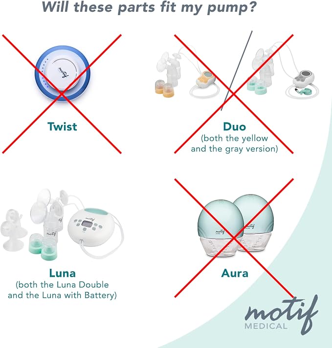 Motif Medical Luna Double Breast Pump Replacement Parts - Image 7