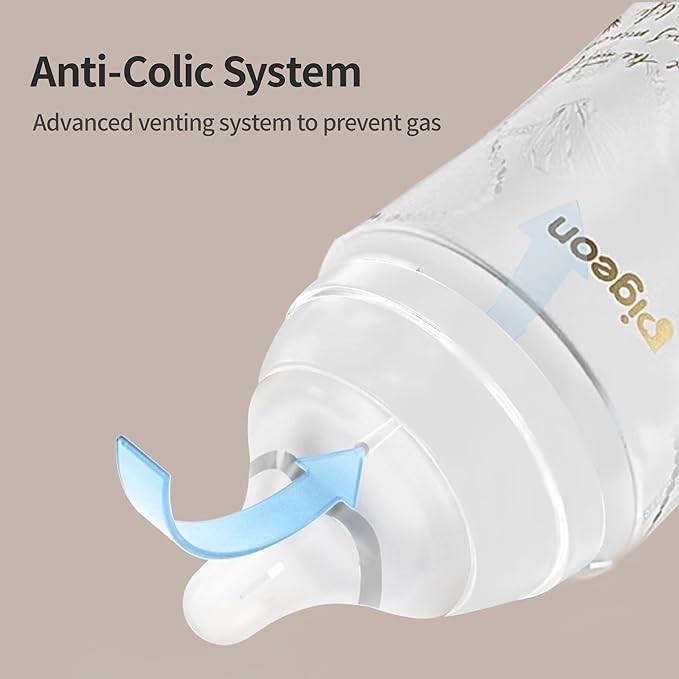 Pigeon Glass Baby Bottle Feeding Gift Set - Image 5