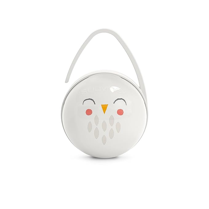 Suavinex Bonhomia 2 in 1 Duo Baby Pacifier Case, Pacifier Holder, Holds 2 Baby by Suavinex