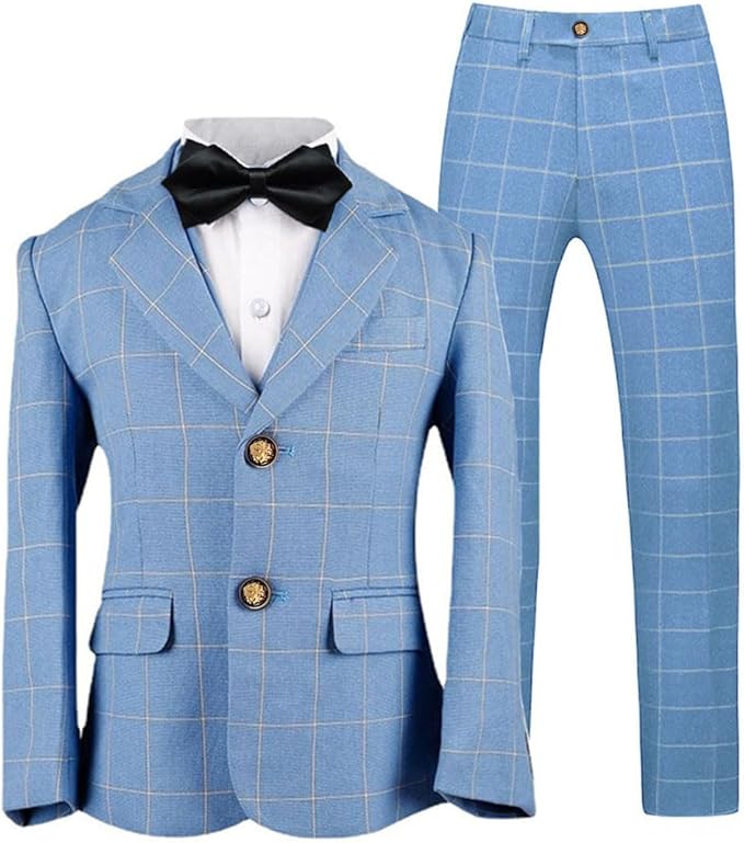 Boys Suit for Kids Tuxedo Suits for Wedding Formal Suit Set Toddler Boy Dress by Tomic