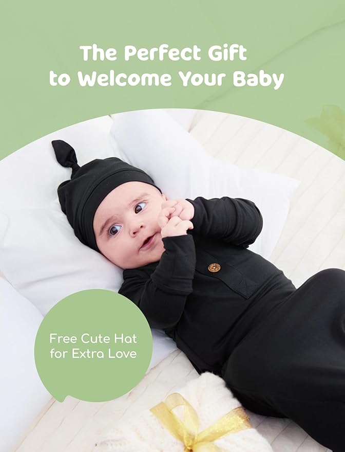 PATPAT Baby Sleeper Gown with Bamboo Viscose - Image 3