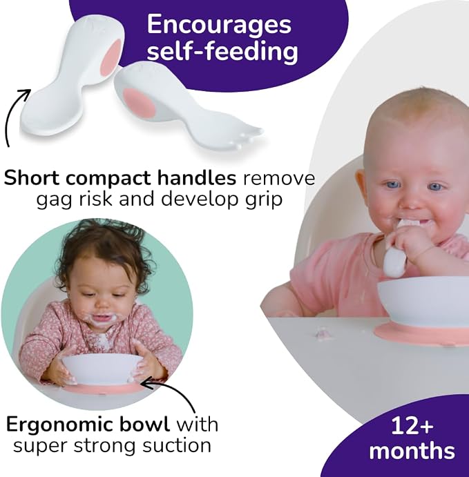 Doddl Baby Spoon and Fork, Cutlery Set - Image 4
