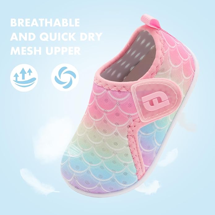 JOINFREE Baby Toddler Water Shoes Boys Girls Sandals Barefoot Kids Breathable - Image 3