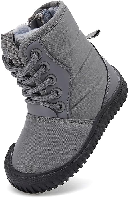 BMCiTYBM Toddler Baby Winter Snow Boots Boy Girl Faux Fur Warm Non Slip First - Image 3