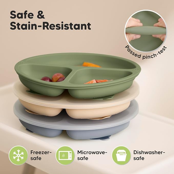 KeaBabies Suction Plates with Lids - Image 5