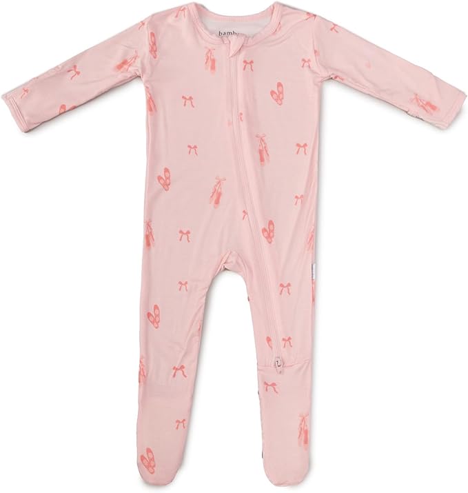 Bamboo Little Soft Baby Footie Pajamas, Baby Clothes, Newborn Sleepers by BambooLittle