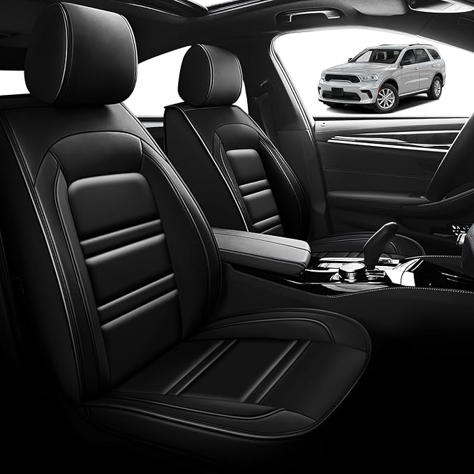 Seat Cover for Dodge Durango 2004-2025 | Car Seat Covers Front Seats, - Image 2