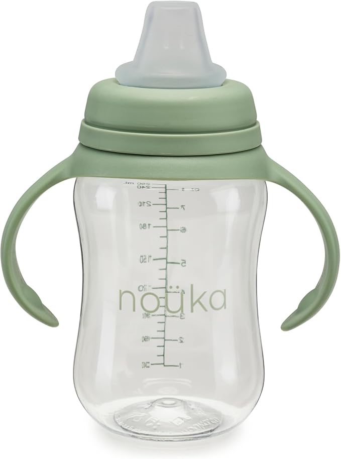 nouka Soft Spout Tritan Sippy Cup | Leak Proof and Easy Grip | Removable by no%C3%BCka