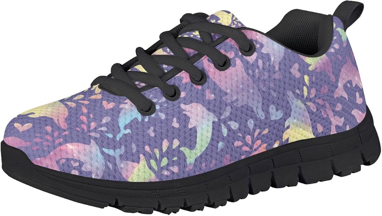 MARSVOVO First Shoes for Walking Boy Girl Athletic Lightweight Flexible Lace-up - Image 2
